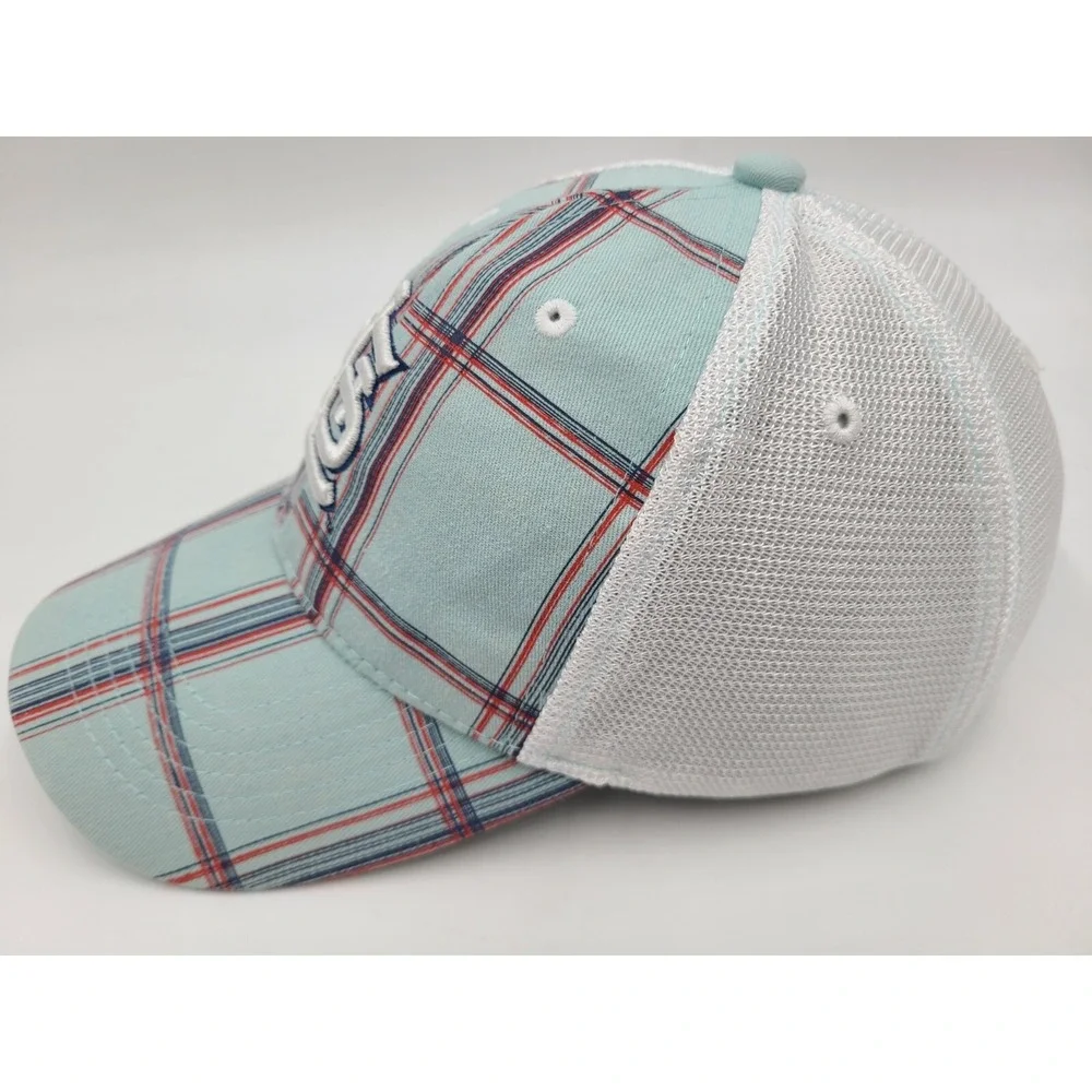 St Louis Cardinals Plaid US Cellular Mesh Adjustable Hat Cap Men Women MLB Blue‎